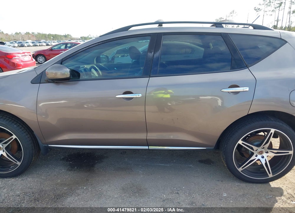 2011 NISSAN MURANO VIN: JN8AZ1MU0BW059812