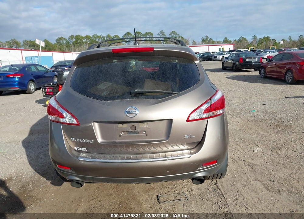2011 NISSAN MURANO VIN: JN8AZ1MU0BW059812