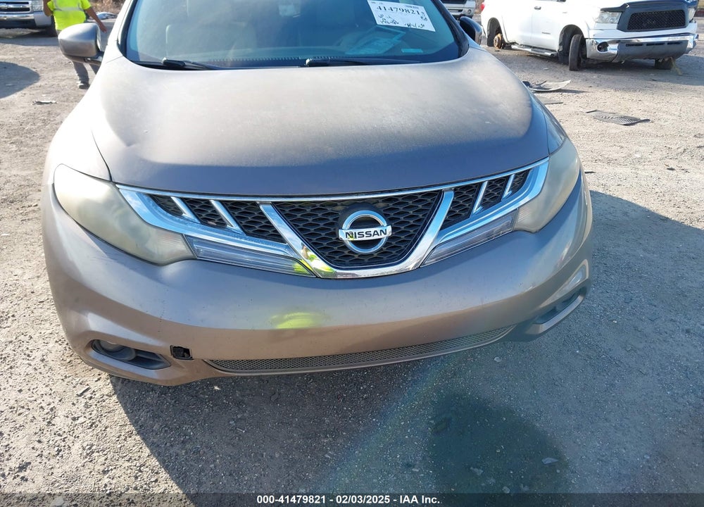 2011 NISSAN MURANO VIN: JN8AZ1MU0BW059812