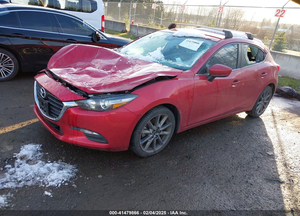 2018 MAZDA MAZDA3 VIN: 3MZBN1L38JM262334