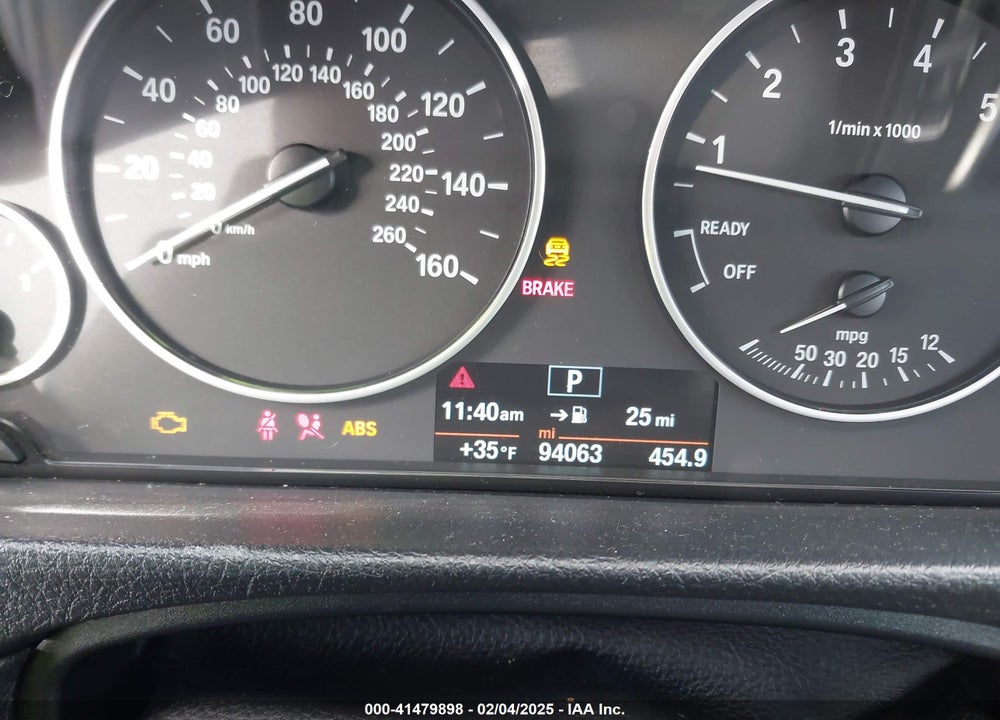 2014 BMW 328I VIN: WBA3B5C58EF958784