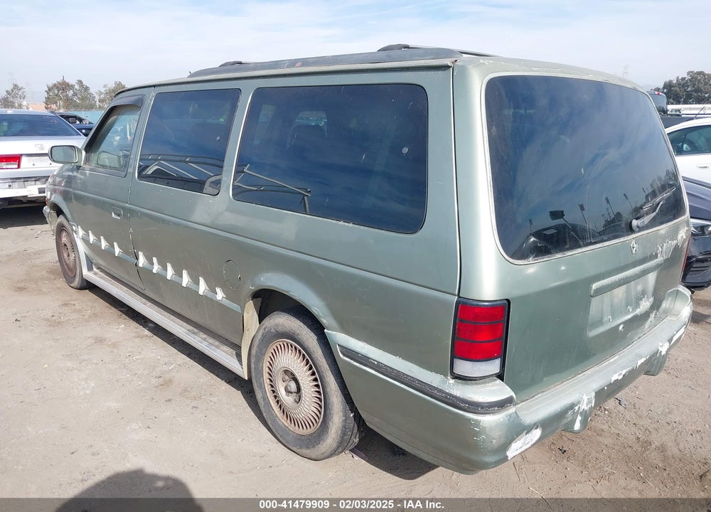1992 DODGE GRAND CARAVAN VIN: 1B4GH44R4NX284252