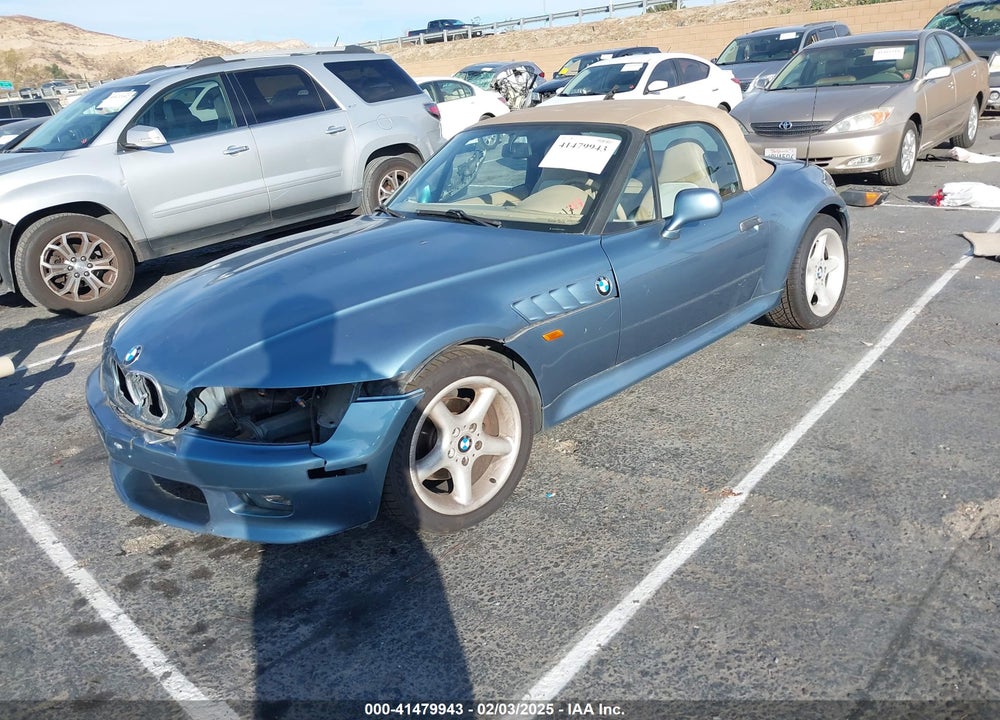 1997 BMW Z3 VIN: 4USCJ3320VLC04521