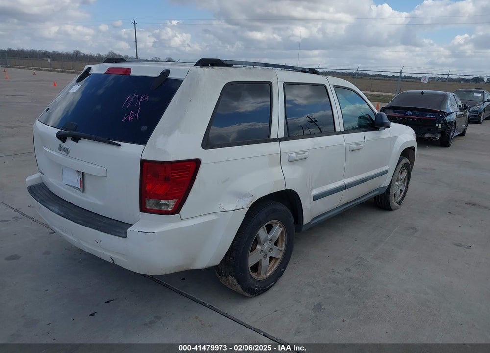 2007 JEEP GRAND CHEROKEE LAREDO VIN: 1J8GS48K57C538426