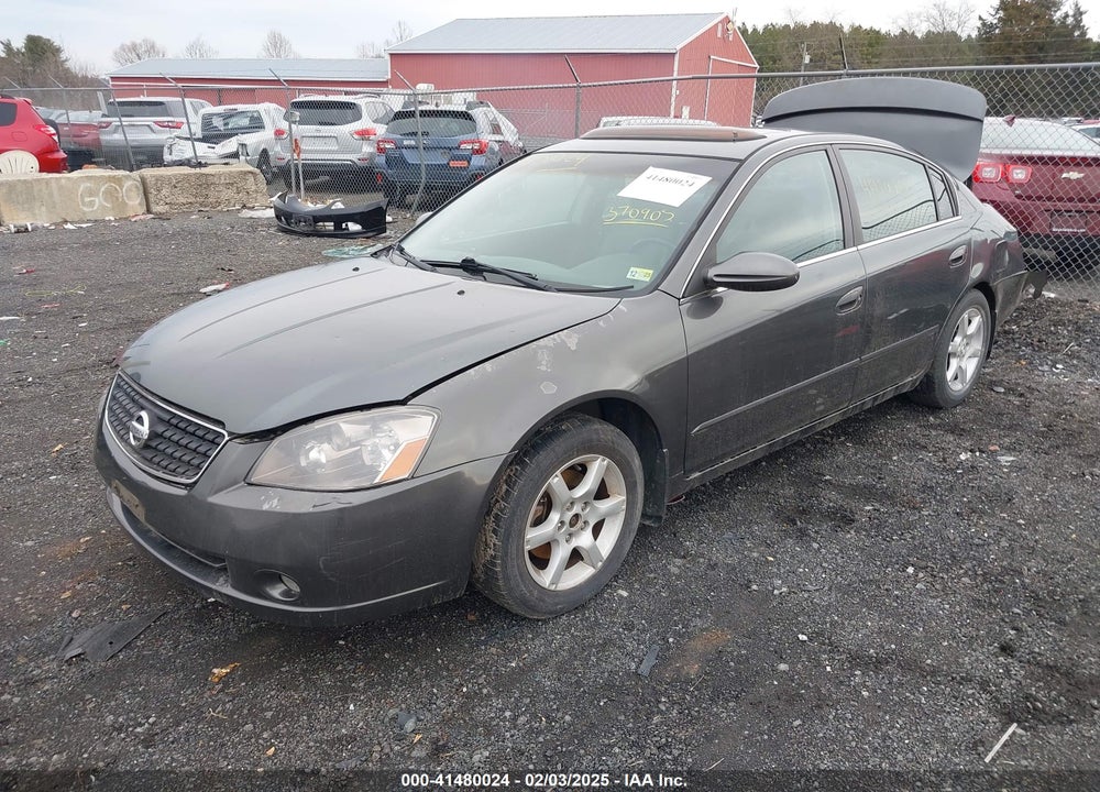 2006 NISSAN ALTIMA 2.5 S VIN: 1N4AL11E16N370905