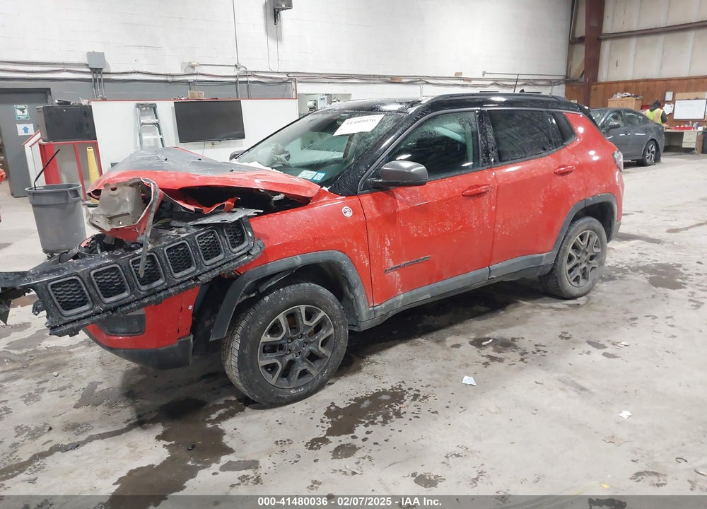 2018 JEEP COMPASS TRAILHAWK 4X4 VIN: 3C4NJDDB1JT501523
