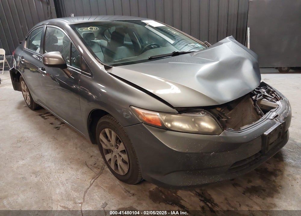 2012 HONDA CIVIC LX VIN: 19XFB2F51CE314299