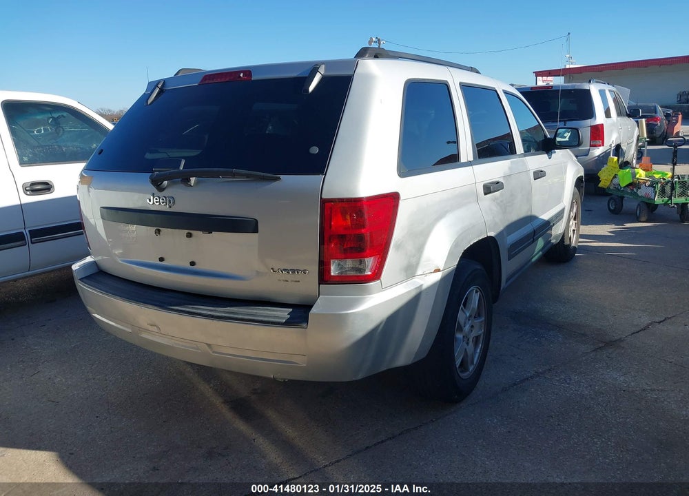 2005 JEEP GRAND CHEROKEE LAREDO VIN: 1J4GS48K75C525899