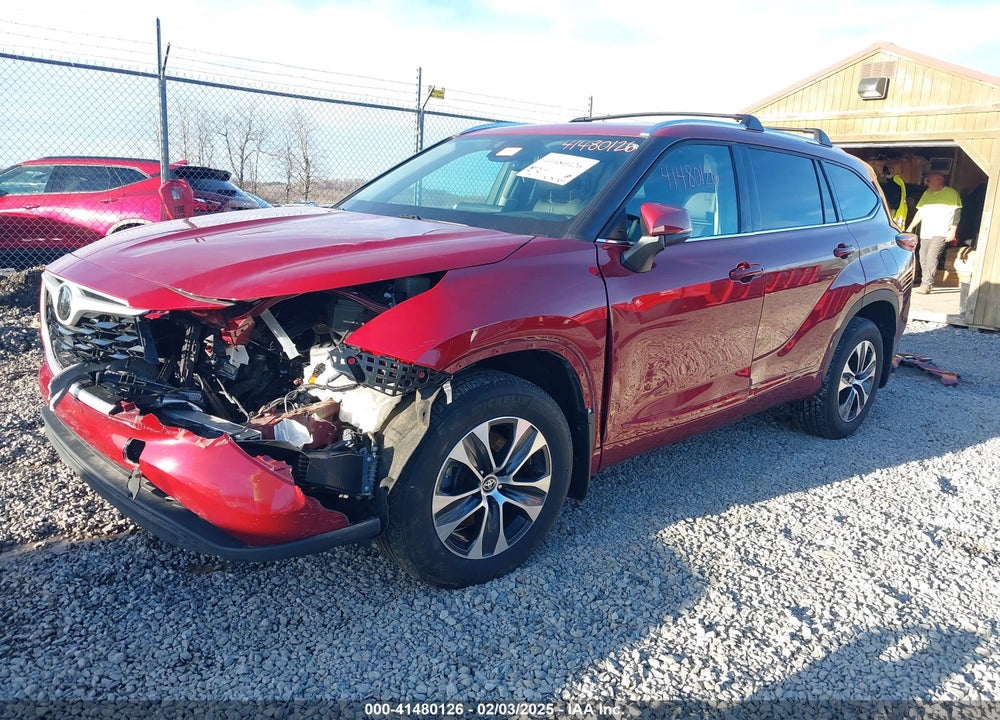 2021 TOYOTA HIGHLANDER XLE VIN: 5TDGZRBH7MS528004