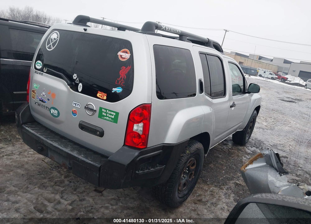 2008 NISSAN XTERRA VIN: 5N1AN08W98C519018