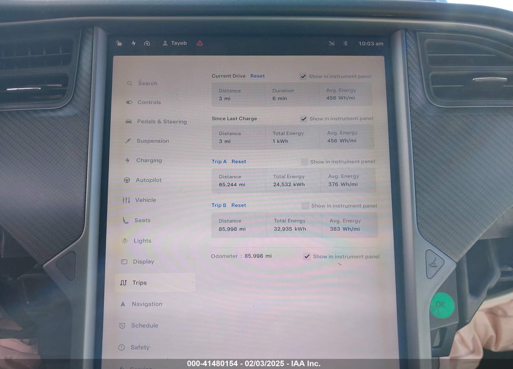 2018 TESLA MODEL X VIN: 5YJXCBE2XJF111959