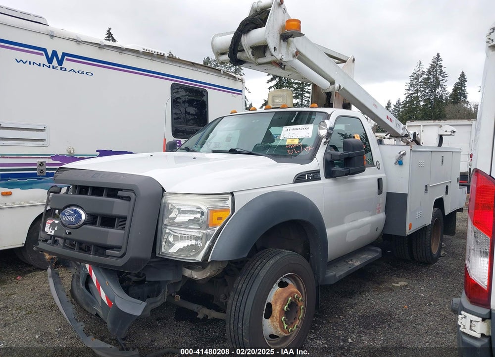 2011 FORD F-450 CHASSIS XL VIN: 1FDUF4GY5BEA38165