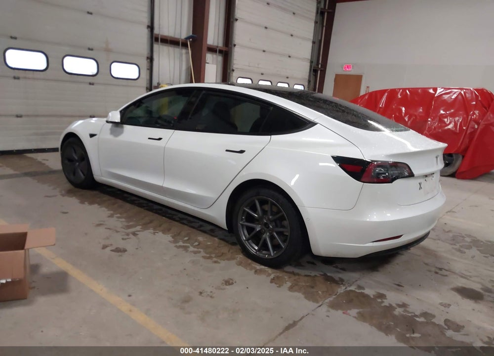 2021 TESLA MODEL 3 LONG RANGE DUAL MOTOR ALL-WHEEL DRIVE VIN: 5YJ3E1EB3MF858195