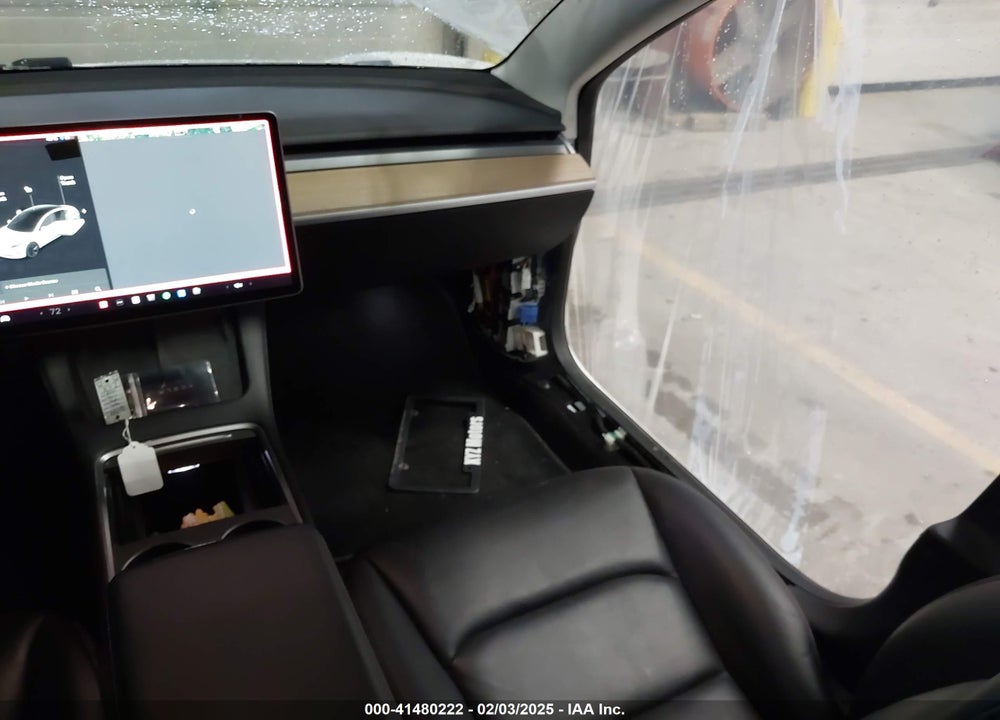 2021 TESLA MODEL 3 LONG RANGE DUAL MOTOR ALL-WHEEL DRIVE VIN: 5YJ3E1EB3MF858195