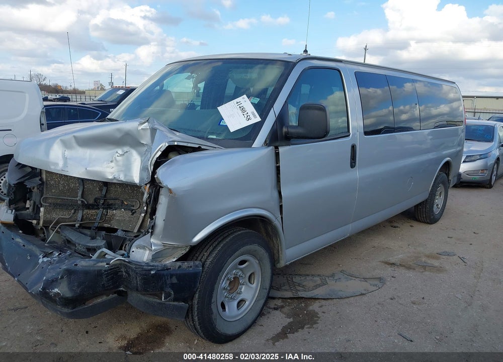 2017 CHEVROLET EXPRESS 3500 LS VIN: 1GAZGNFF1H1325590