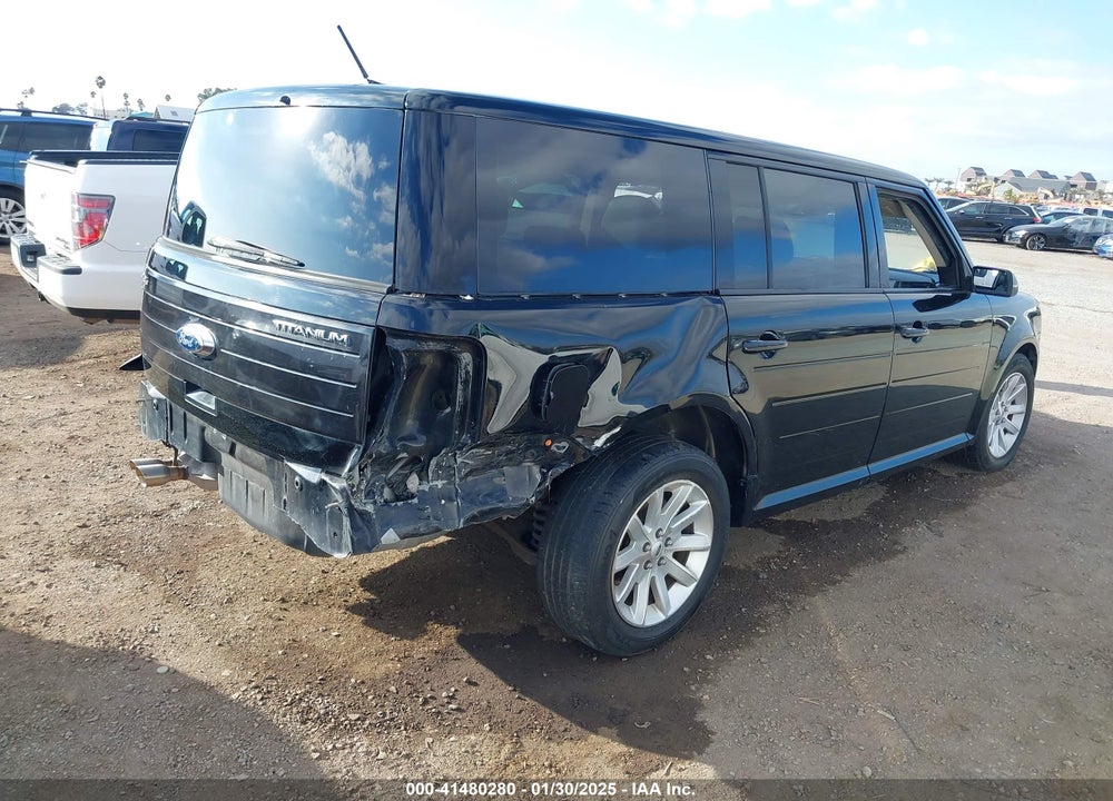 2012 FORD FLEX TITANIUM VIN: 2FMGK5DCXCBD07555