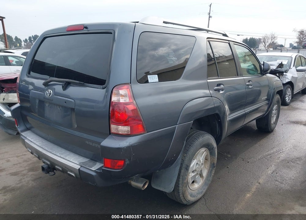 2004 TOYOTA 4RUNNER LIMITED V6 VIN: JTEBU17RX40038716