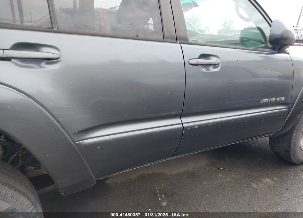2004 TOYOTA 4RUNNER LIMITED V6 VIN: JTEBU17RX40038716