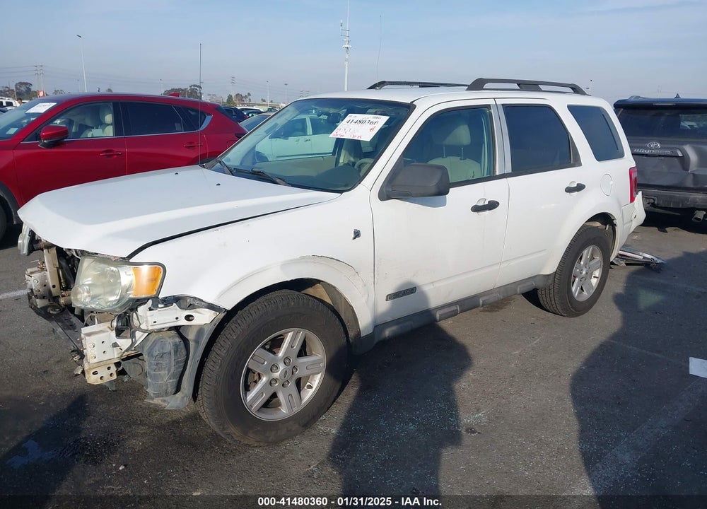 2008 FORD ESCAPE HYBRID VIN: 1FMCU59H88KA26803