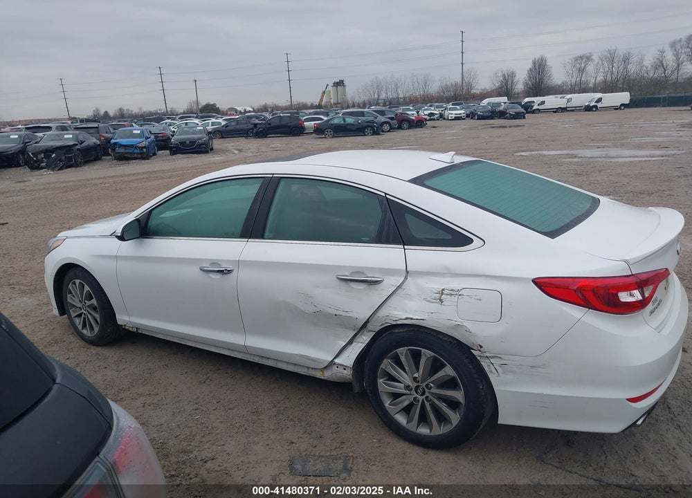 2017 HYUNDAI SONATA SPORT VIN: 5NPE34AF1HH528345