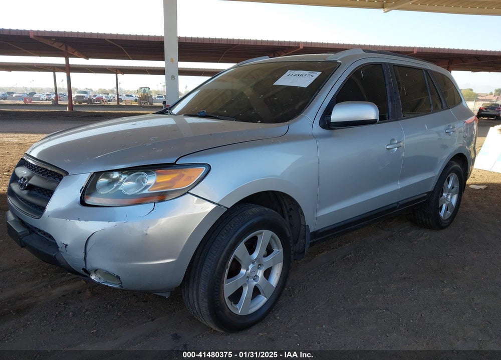 2007 HYUNDAI SANTA FE LIMITED/SE VIN: 5NMSH13E47H108324