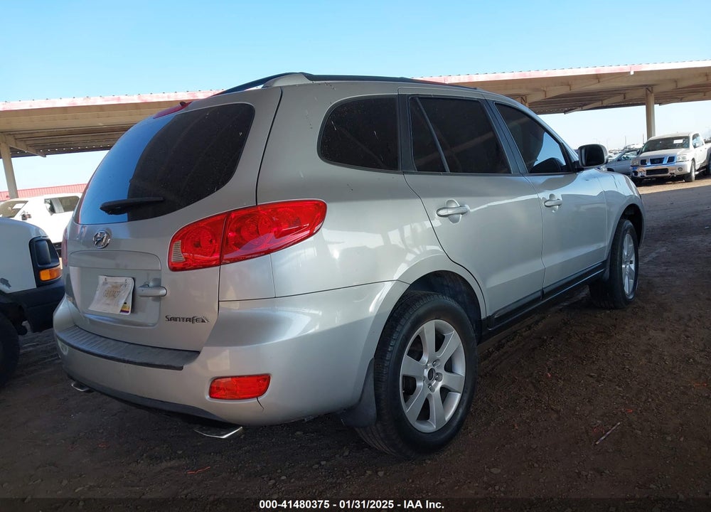 2007 HYUNDAI SANTA FE LIMITED/SE VIN: 5NMSH13E47H108324