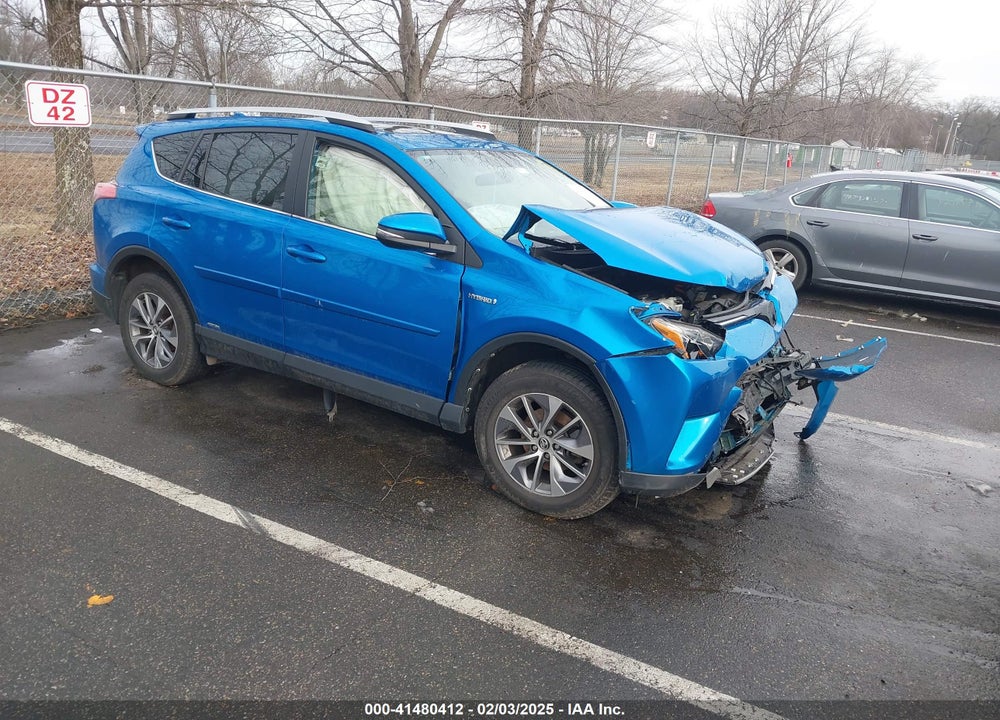 2016 TOYOTA RAV4 HYBRID XLE VIN: JTMRJREV6GD028806