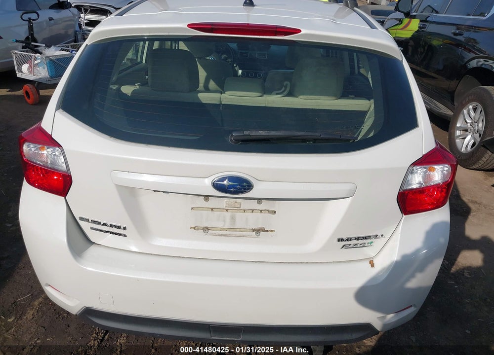 2016 SUBARU IMPREZA VIN: JF1GPAB65G8298919