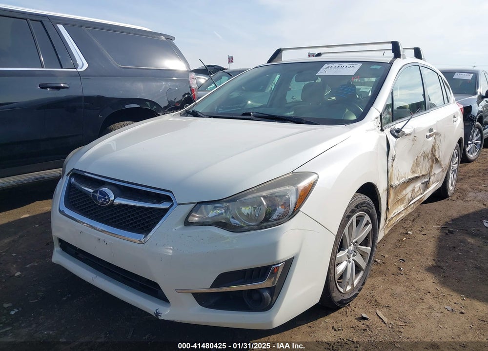 2016 SUBARU IMPREZA VIN: JF1GPAB65G8298919