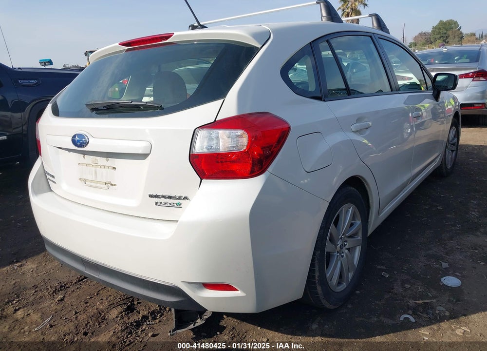 2016 SUBARU IMPREZA VIN: JF1GPAB65G8298919