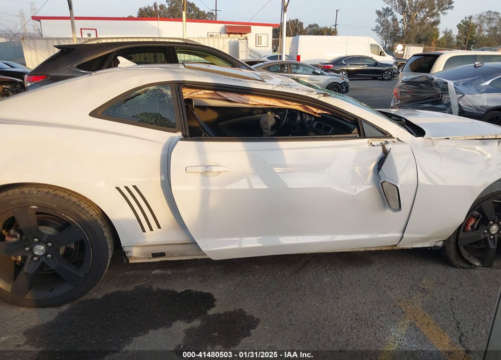 2012 CHEVROLET CAMARO 2LT VIN: 2G1FC1E33C9163657