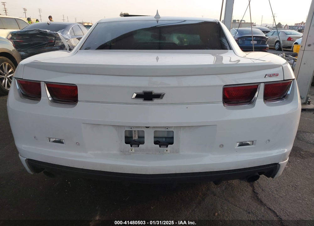 2012 CHEVROLET CAMARO 2LT VIN: 2G1FC1E33C9163657