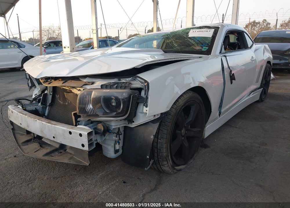 2012 CHEVROLET CAMARO 2LT VIN: 2G1FC1E33C9163657