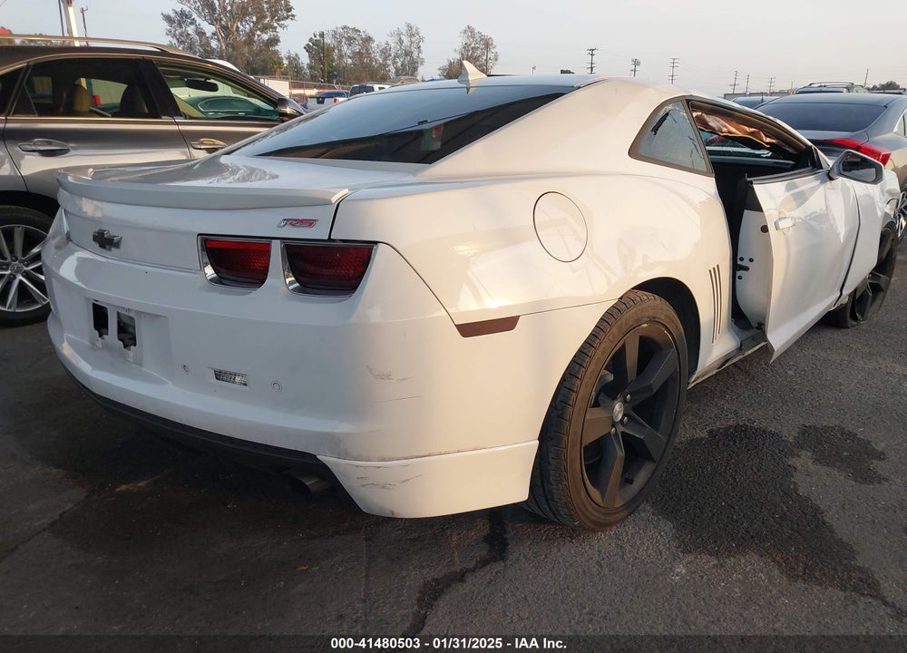 2012 CHEVROLET CAMARO 2LT VIN: 2G1FC1E33C9163657