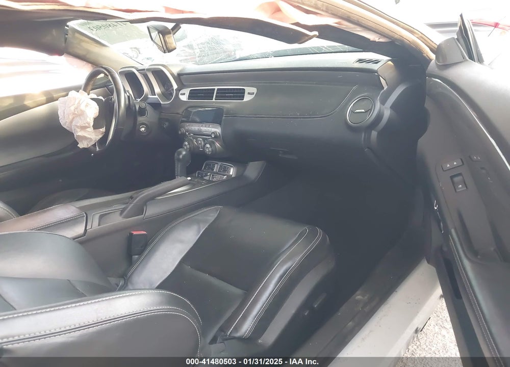 2012 CHEVROLET CAMARO 2LT VIN: 2G1FC1E33C9163657