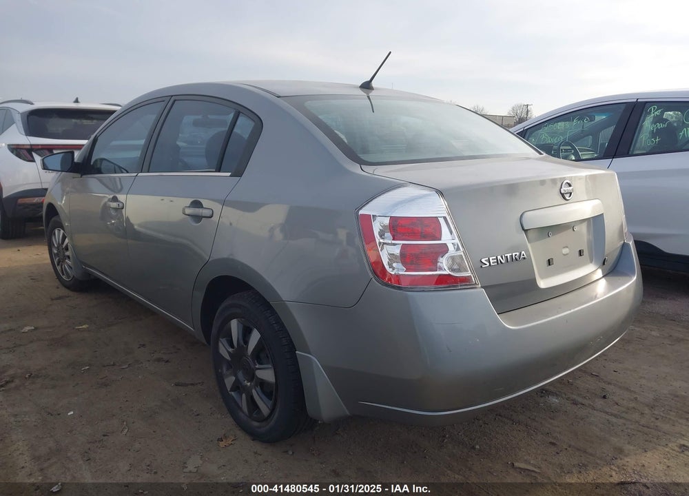 2008 NISSAN SENTRA VIN: 3N1AB61E28L619759