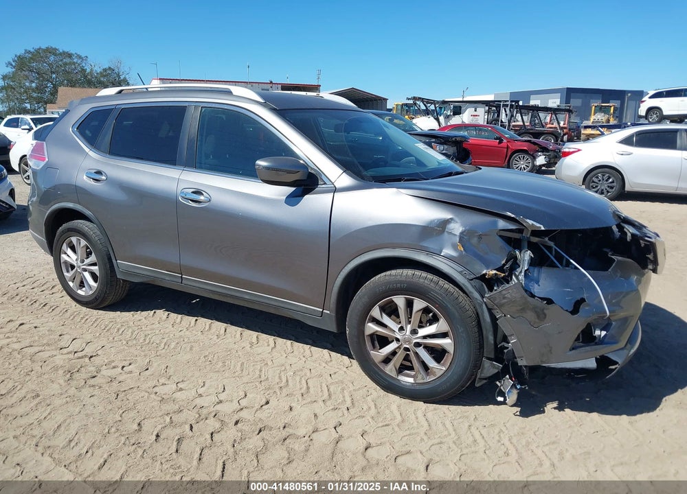 2016 NISSAN ROGUE SV VIN: KNMAT2MT6GP685599