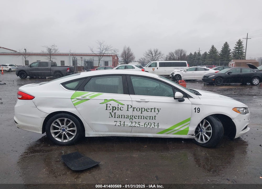 2017 FORD FUSION VIN: 3FA6P0H78HR145988