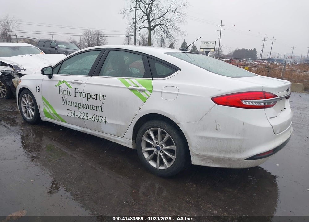 2017 FORD FUSION VIN: 3FA6P0H78HR145988