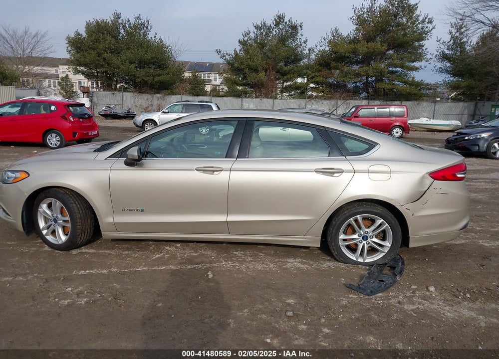 2018 FORD FUSION HYBRID SE VIN: 3FA6P0LU8JR137666