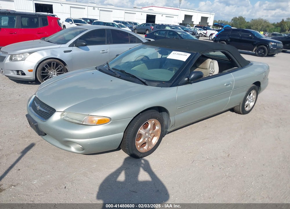 2000 CHRYSLER SEBRING JXI VIN: 3C3EL55H9YT246301