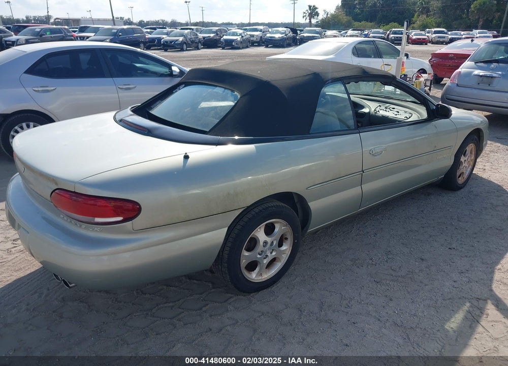 2000 CHRYSLER SEBRING JXI VIN: 3C3EL55H9YT246301