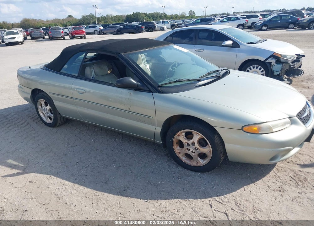 2000 CHRYSLER SEBRING JXI VIN: 3C3EL55H9YT246301
