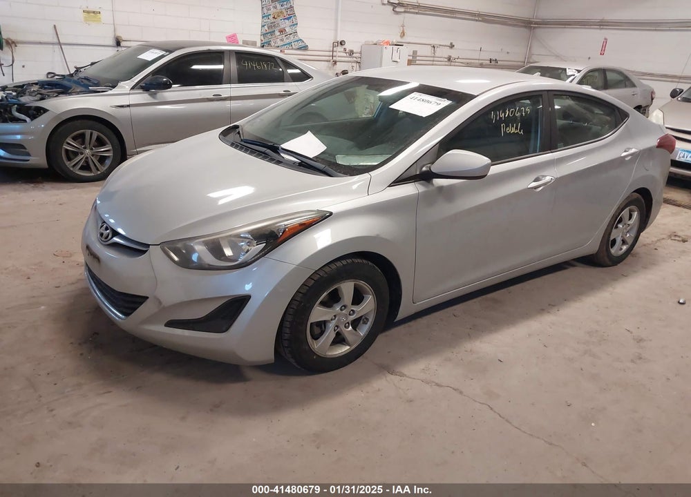 2014 HYUNDAI ELANTRA VIN: 5NPDH4AE0EH510662