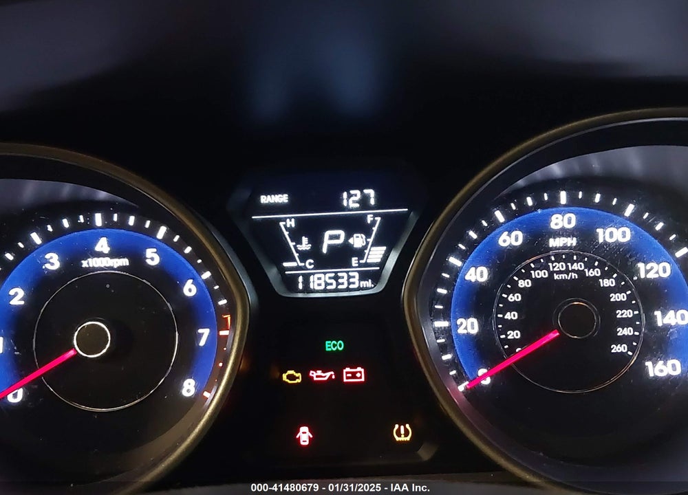 2014 HYUNDAI ELANTRA VIN: 5NPDH4AE0EH510662