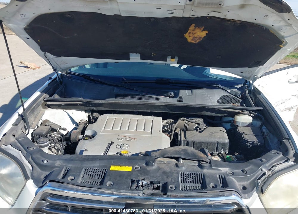 2010 TOYOTA HIGHLANDER BASE V6 VIN: JTEZK3EH9A2104473