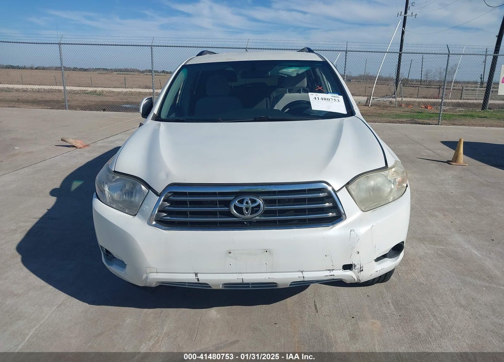2010 TOYOTA HIGHLANDER BASE V6 VIN: JTEZK3EH9A2104473