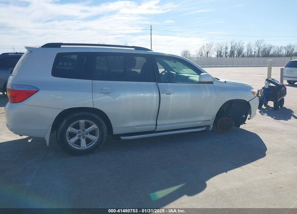 2010 TOYOTA HIGHLANDER BASE V6 VIN: JTEZK3EH9A2104473