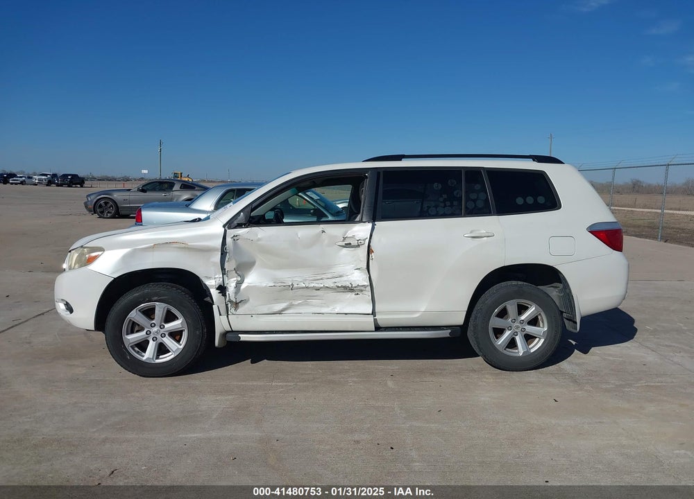2010 TOYOTA HIGHLANDER BASE V6 VIN: JTEZK3EH9A2104473