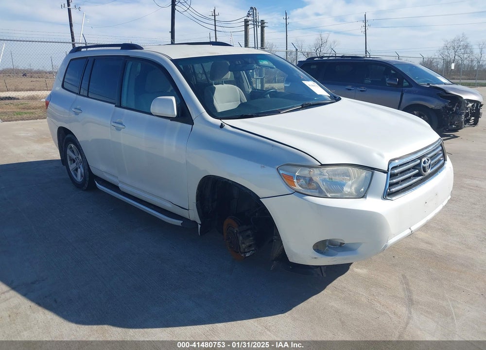 2010 TOYOTA HIGHLANDER BASE V6 VIN: JTEZK3EH9A2104473
